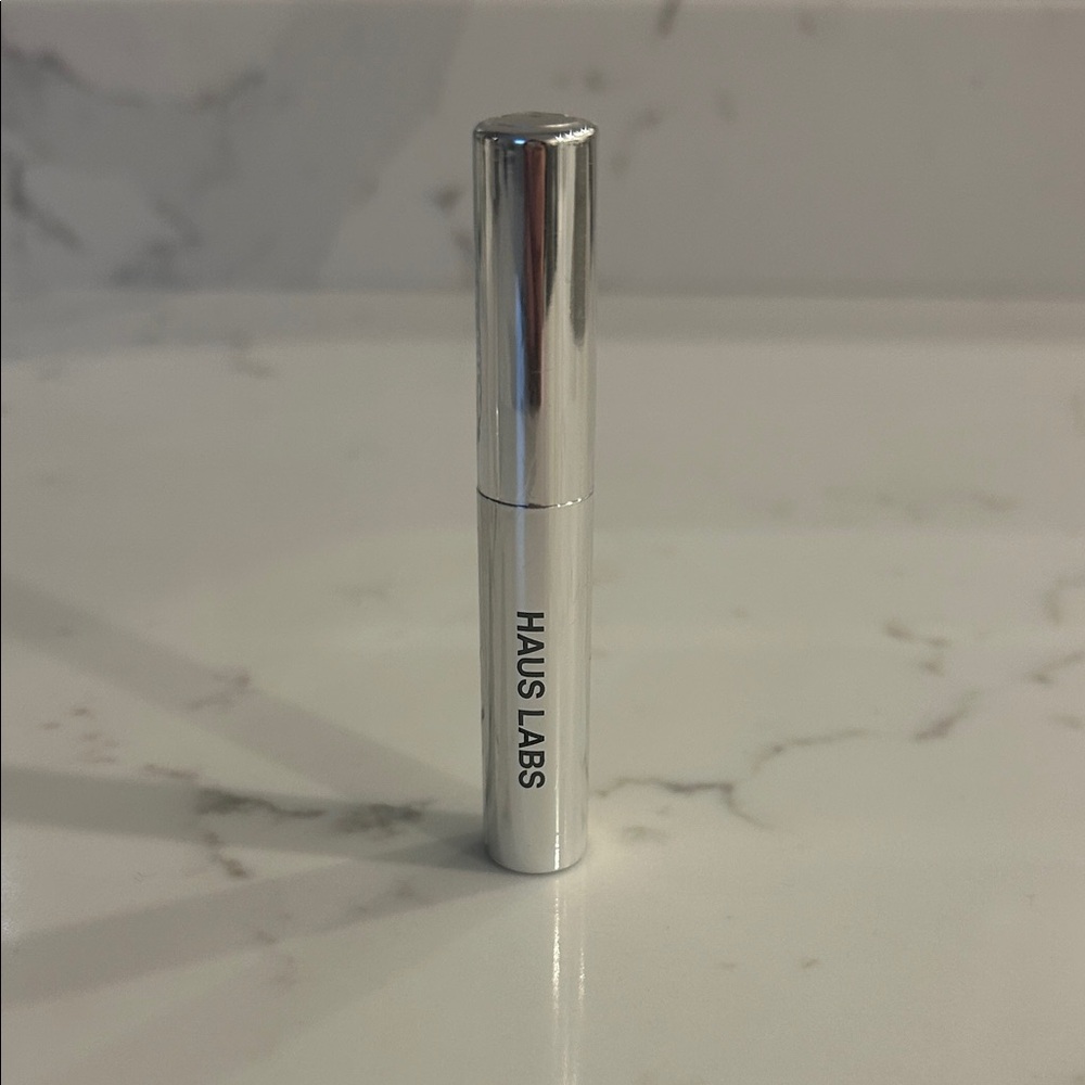 Haus Labs by Lady Gaga volumizing + lengthening mascara. Black onyx. Sample size